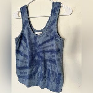 Madewell blue sweater tank top